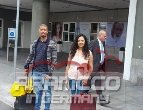صور من استقبال اطباء من المغرب في مطار شتوتغارت – المانيا
